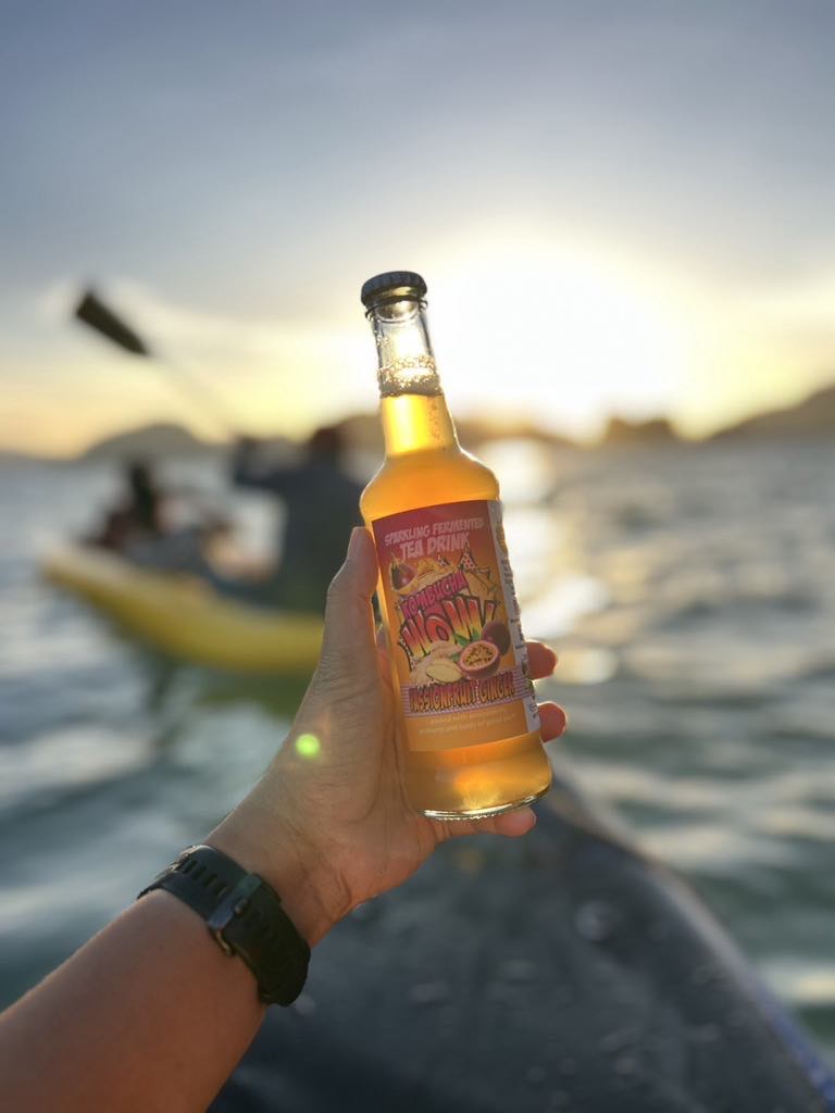 Passionfruit Ginger Kombucha